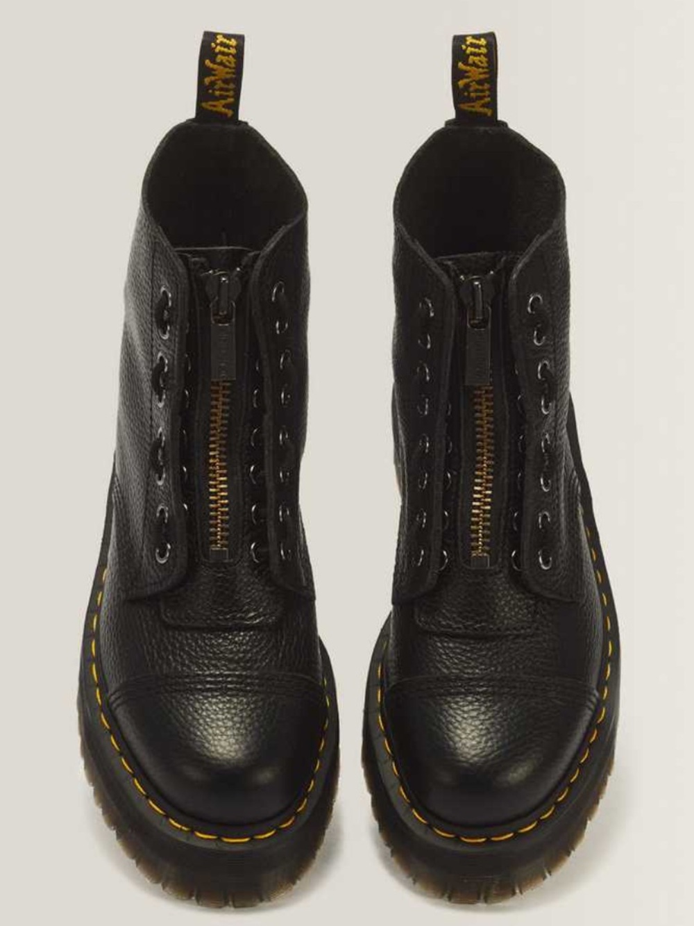 Dr. Martens Sinclair Milled Nappa Leather Platform Boots